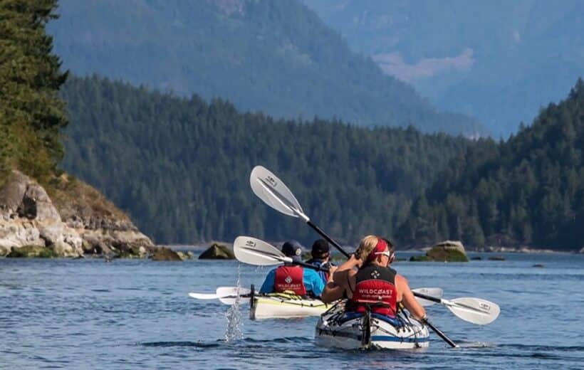 Discovery Islands Kayaking Tour